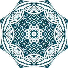 Mandala ethnic indian illustration design