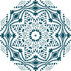 Mandala ethnic indian illustration design