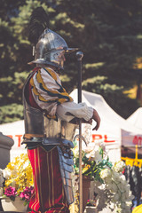 Armour of the medieval knight