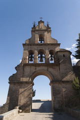 Fototapeta na wymiar Pórtico de la Iglesia Prioral de Aracena, Andalucía
