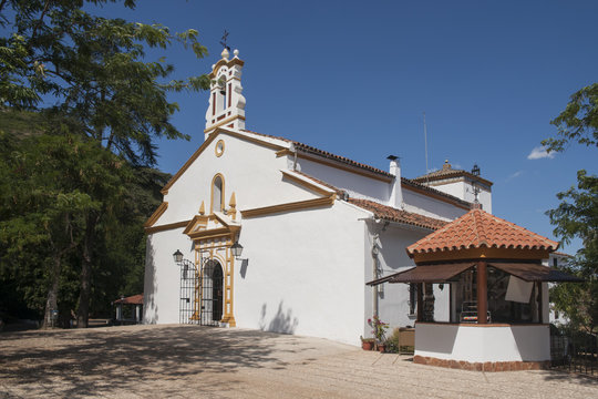 Peña de Arias Montano en el municipio de Alájar, Huelva