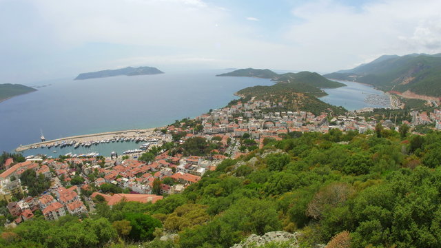 Kas, Turkey and Kastellorizo, Greece, Timelapse