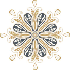 Mandala ethnic indian illustration design