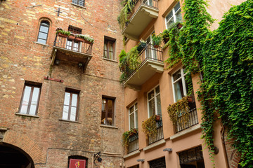 Fototapeta na wymiar Romeo and Juliet balcony
