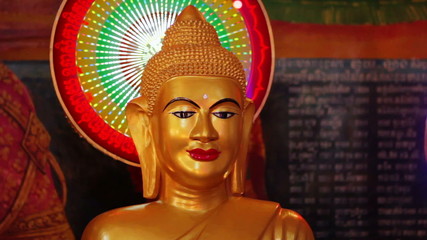 Buddha statues in temple