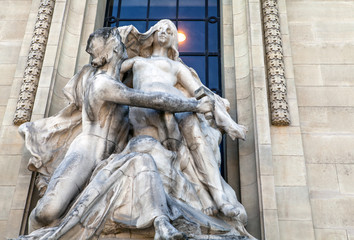 Fototapeta premium PARIS, FRANCE - AUGUST 30, 2015: Famous Grand Palais in Paris.