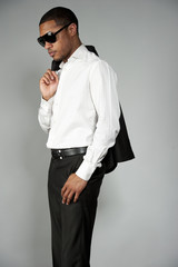 African American Male in A Suit