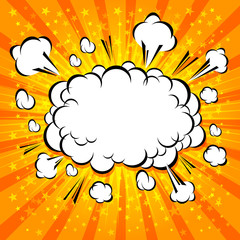 Comic Speech Bubble, Cartoon