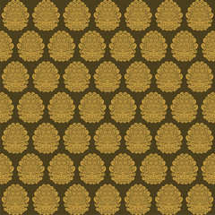 creative royal design pattern background vector