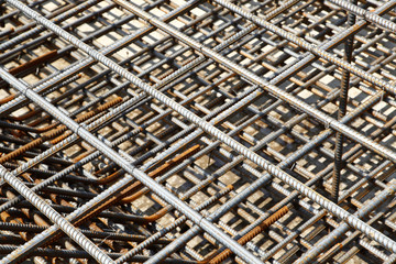 Urban construction buildings foundation