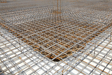 Urban construction buildings foundation