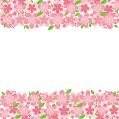 Obraz na płótnie Canvas Floral Background Vector Illustration.