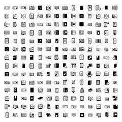 Reading and Book icon set 