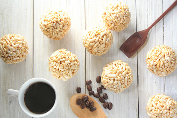 Khmer  Sweet Crispy Rice Cakes