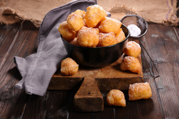 fried french donut 