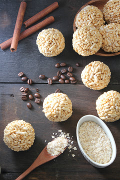 Khmer  Sweet Crispy Rice Cakes