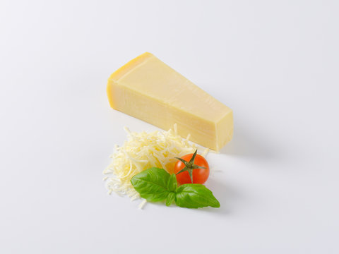 parmesan cheese - wedge and grated