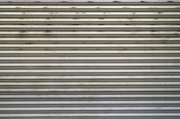 Rough corrugated metal background