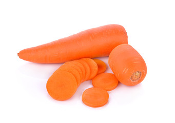 Carrot isolated on white background