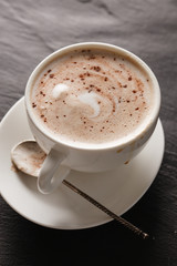 cup of cappuccino