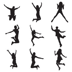 Jump Silhouettes