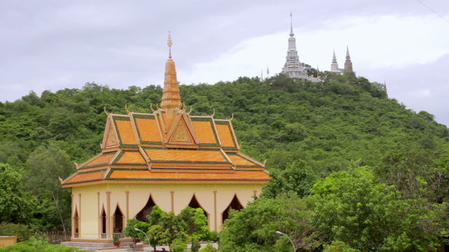 Oudong, old capital city of cambodia before phnom penh