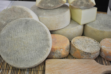 Traditional handmade cheese