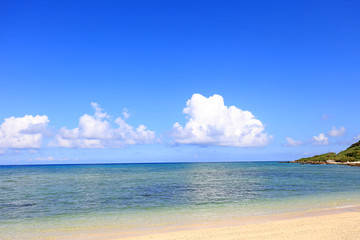 Fototapeta na wymiar 南国の美しいビーチ