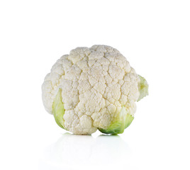 Cauliflower isolated on white background