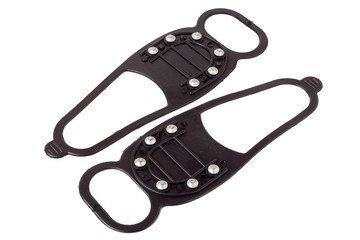 spikes for ice isolated on white