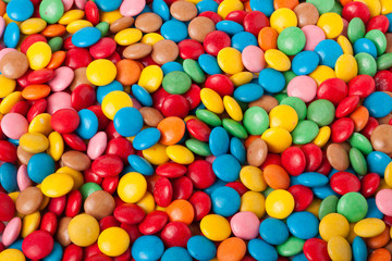Fototapeta na wymiar multicolored sweets for background