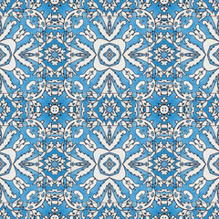 Ceramic tile - color kaleidoscopically generated background, seamless