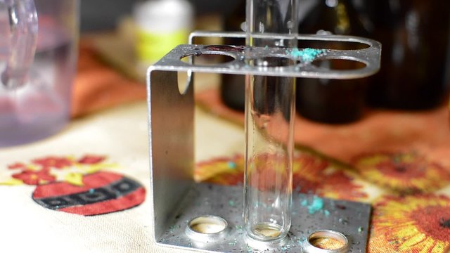 We Perform Chemical Experiments - Mix Reagents ignite, see the result