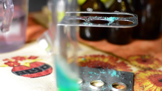 We Perform Chemical Experiments - Mix Reagents ignite, see the result
