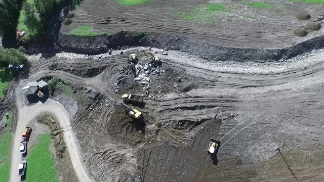 Erdrutsch, Schlammlawine in Rauris, Salzburg.

Unwetter.