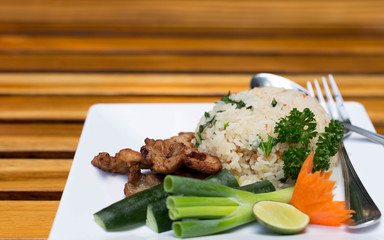 Fried Rice with pork