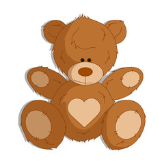 Child's teddy bear