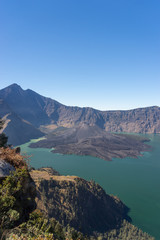 Rinjani volcano mountain, Lombok