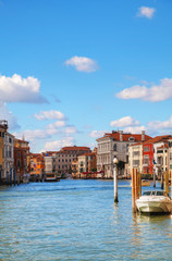 Overview of Grand Canal in Venice