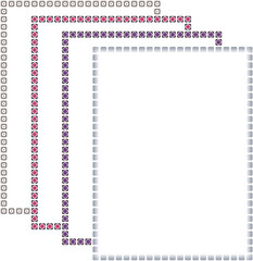 4 abstract vector frame for your text: document, presentation, web and mobile applications, illustration template design.