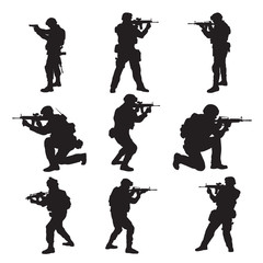 Soldier Silhouettes