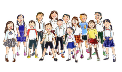 Fototapeta premium 子どもたちの合唱