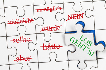 los geht´s! letztes Puzzleteil