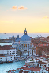 Obraz na płótnie Canvas Aerial view of Venice, Italy