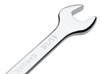 Open End Wrench on White