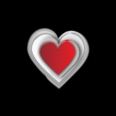 Herzchen - Vektor Grafik