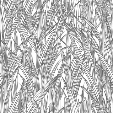 Seamless linear pattern - grass