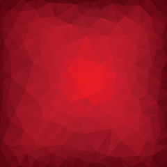 red poly abstract background.