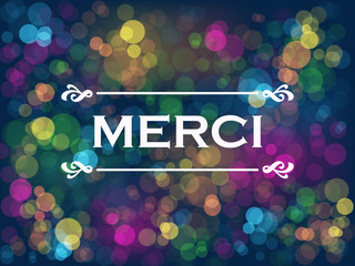 Carte "MERCI" © Web Buttons Inc