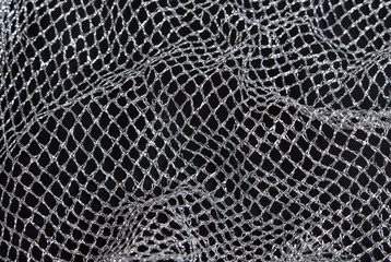 silver mesh fabric